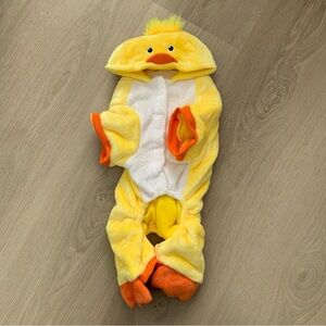 Yellow Duck Dog Costume